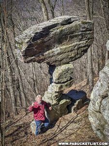 ticklish rock|dry run pa county.